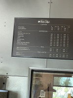 Axis Coffee Eatery menu