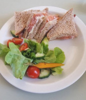 The Undercroft Tearoom At Forde Abbey food