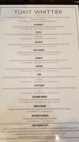 Toast menu