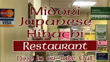 Midori's Japanese Hibachi food