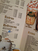 The Italian Coffee Company menu