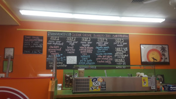 Ocean Grove Burrito inside