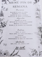 Ciudad De Soria menu
