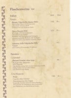 Gasthof Sternen W. Rufer menu