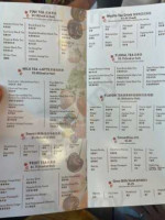 Jin Teahouse menu