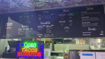 Tacos El Pueblo inside