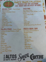 Mexiville menu