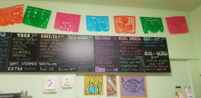 Taco Tita menu