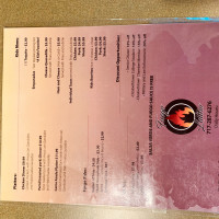 Fuego Latino Catering menu