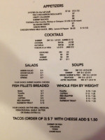 Yoshi Seafood And Grill menu