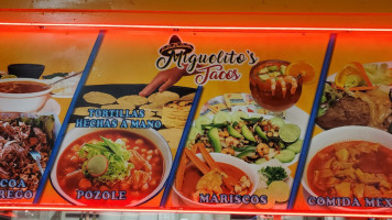 Miguelito's Tacos food
