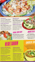 Monterrey Mexican menu