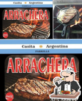 La Casita Argentina. menu