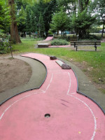 Mini Golf At The Public Park outside