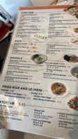 Mulan Noodle Grill menu