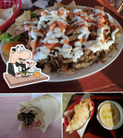 Nick Famous Shawarmas food