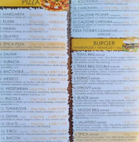Špica Kebab menu