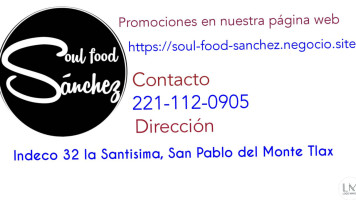 Soul Food Sanchez food