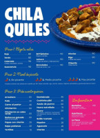 Catrinas Chilaquiles menu