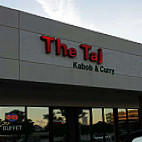 The Taj Kabob & Curry outside