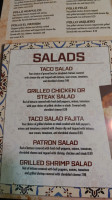 El Patron Mexican 2 menu