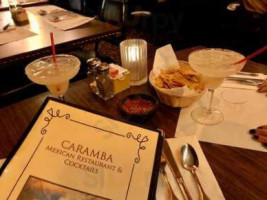 Caramba Mexican Cocktails food