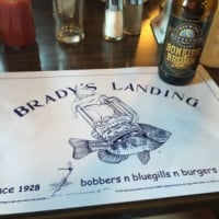 Brady's Landing food