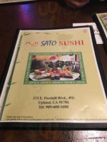 Sato Sushi food