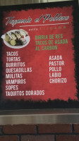 Taqueria El Poblano menu