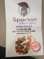 Spartan Pita Gryo food
