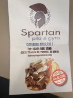 Spartan Pita Gryo food