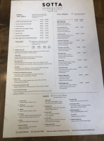 Sotta menu