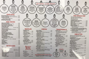 The Original Pancake House menu