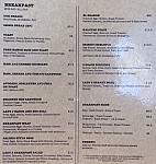 Lady J Cafe & Wine Bar menu