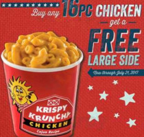 Krispy Krunchy Chicken food