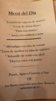 Añejo Meson Restaurante menu