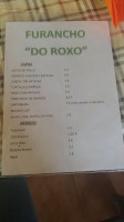 Furancho Do Roxo menu