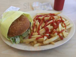 Golden Ox Burger food