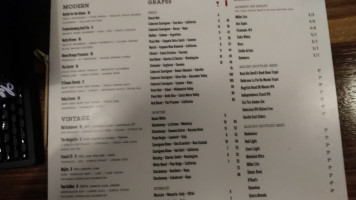 The League Kitchen Tavern menu