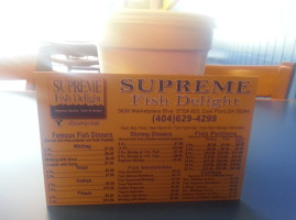 Supreme Fish Delight, Camp Creek food
