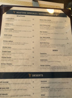 Swagat Indian Cuisne menu