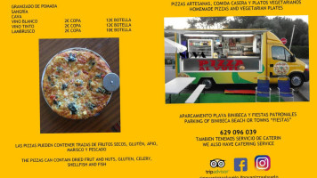 Nova Pizza Al Vuelo menu
