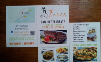 Bar-restaurante 7 Vidas food