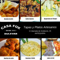 Casa Pepe Fox (tapas Y Platos Artesanos) food