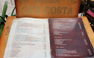 Celler Ca'n Costa Alcúdia menu
