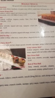 Sushi House-oak Park menu