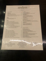 Metropole Kitchen menu