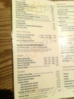 The Chimes In Covington menu