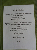 Hiru Jatetxea menu
