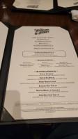 William Henry Steakhouse menu